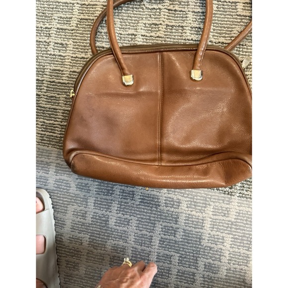 Jacqueline Ferrar Brown Leather Shoulder Bag - Picture 5 of 6